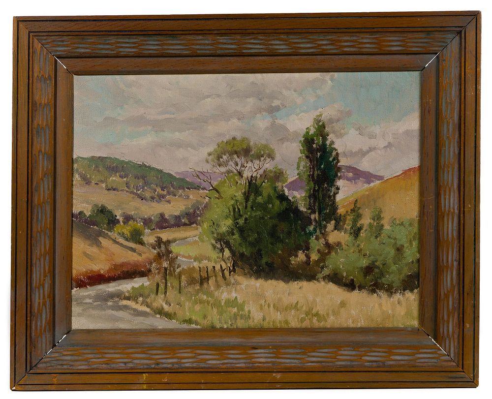Lot 229: William Hubacek (American, 1871-1958) Oil on Canvas