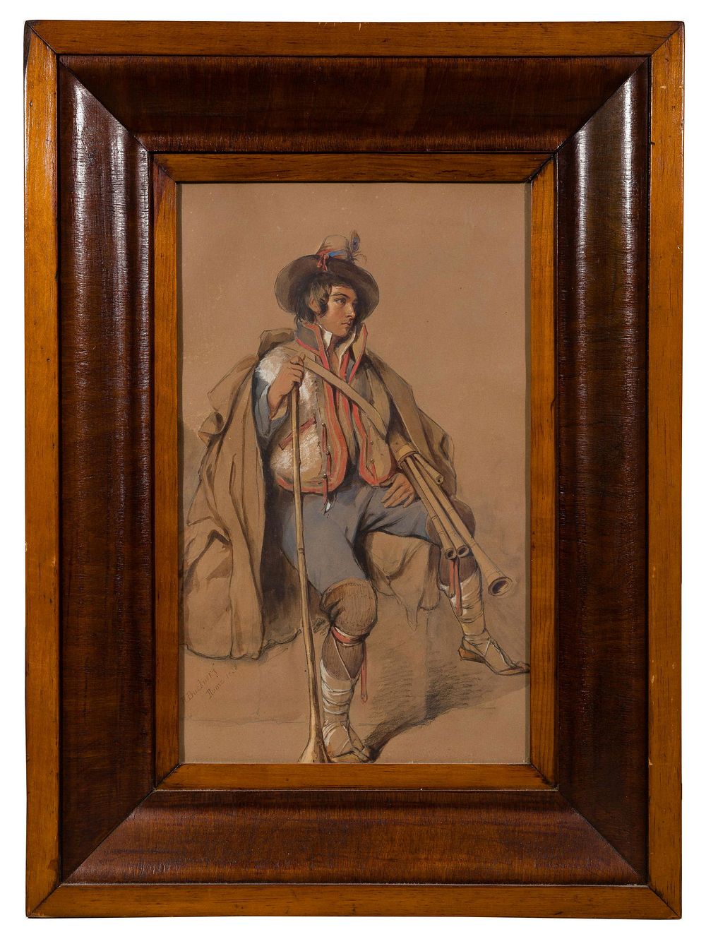 Lot 243: Richard Buckner (British, 1812-1882) Watercolor
