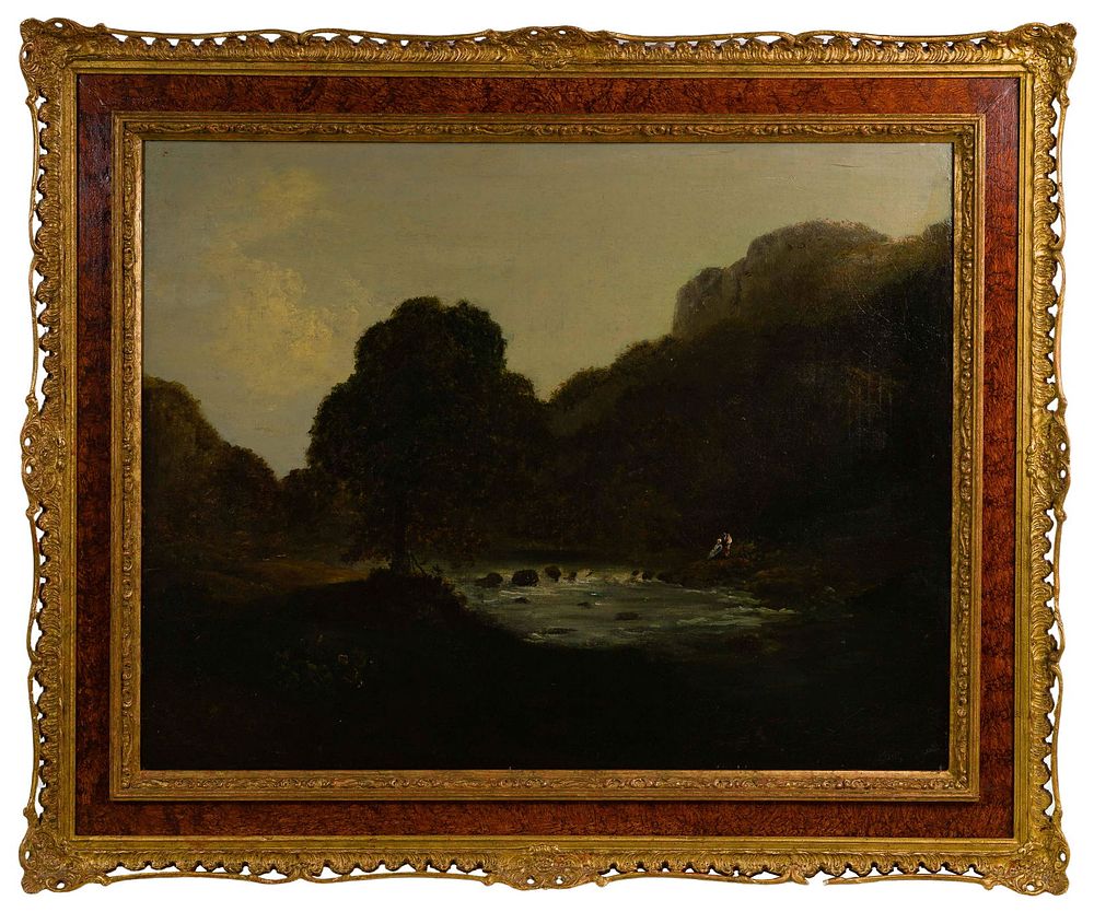 Lot 246: Unknown Artist (British School, 19th Century) Oil on