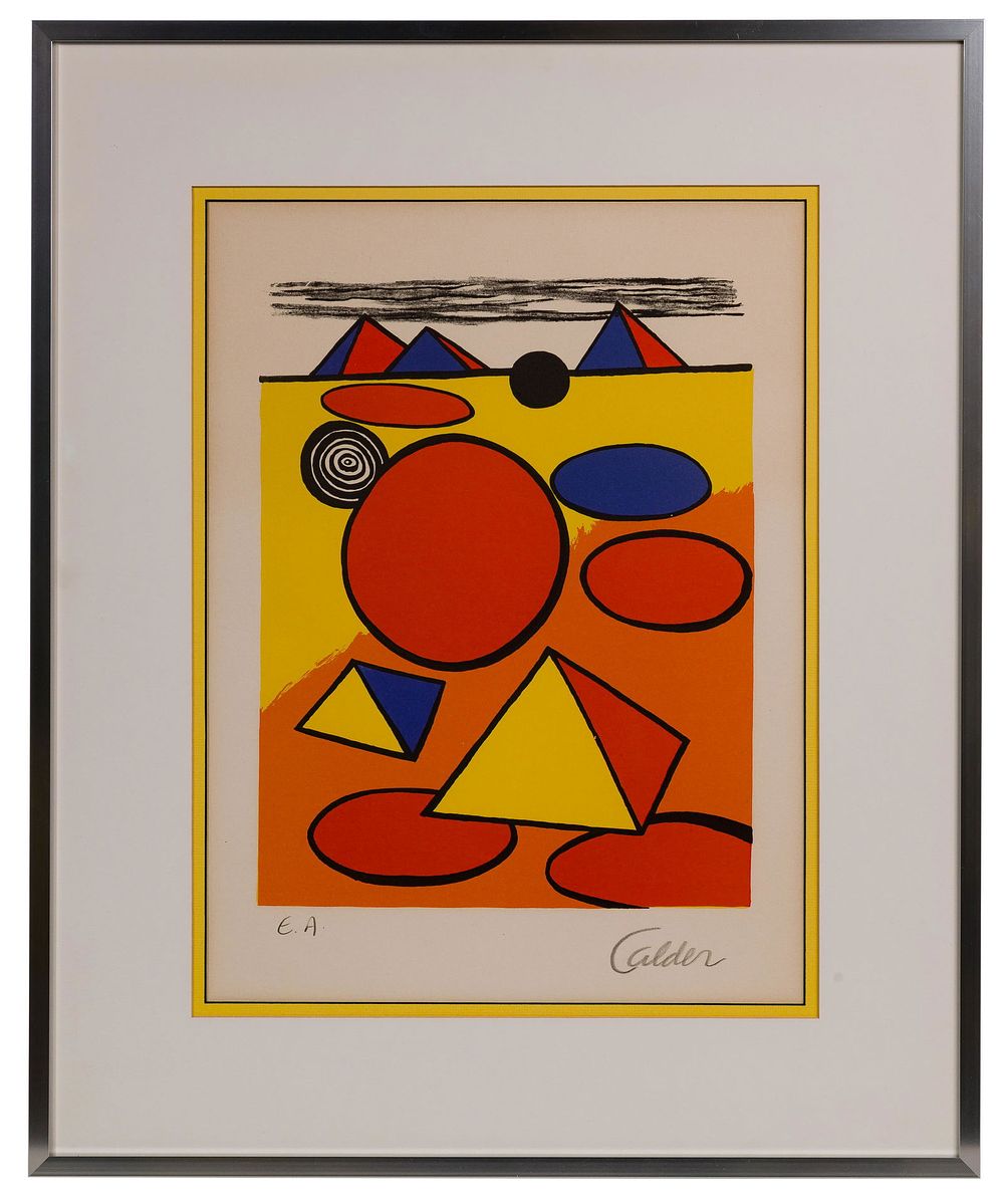 Lot 263: Alexander Calder (American, 1898-1976) 'Pyramids'