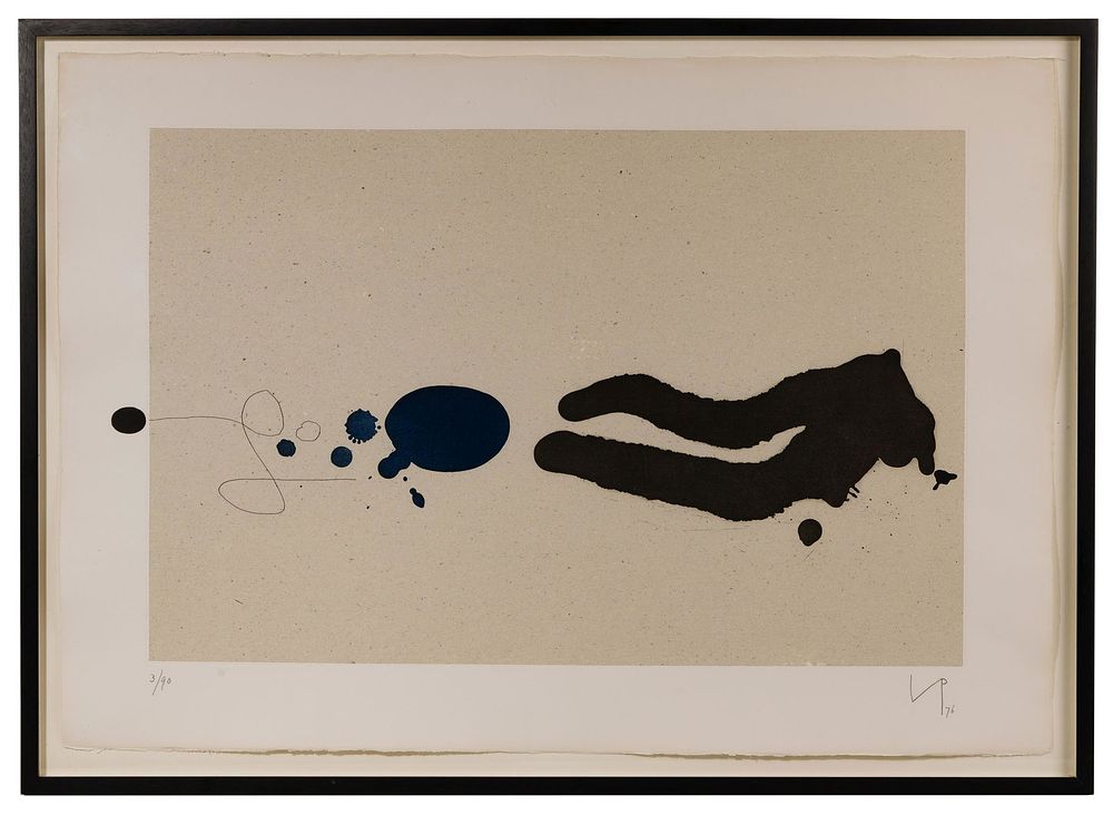 Lot 278: Victor Pasmore (British, 1908-1998) 'Punto di Contatto