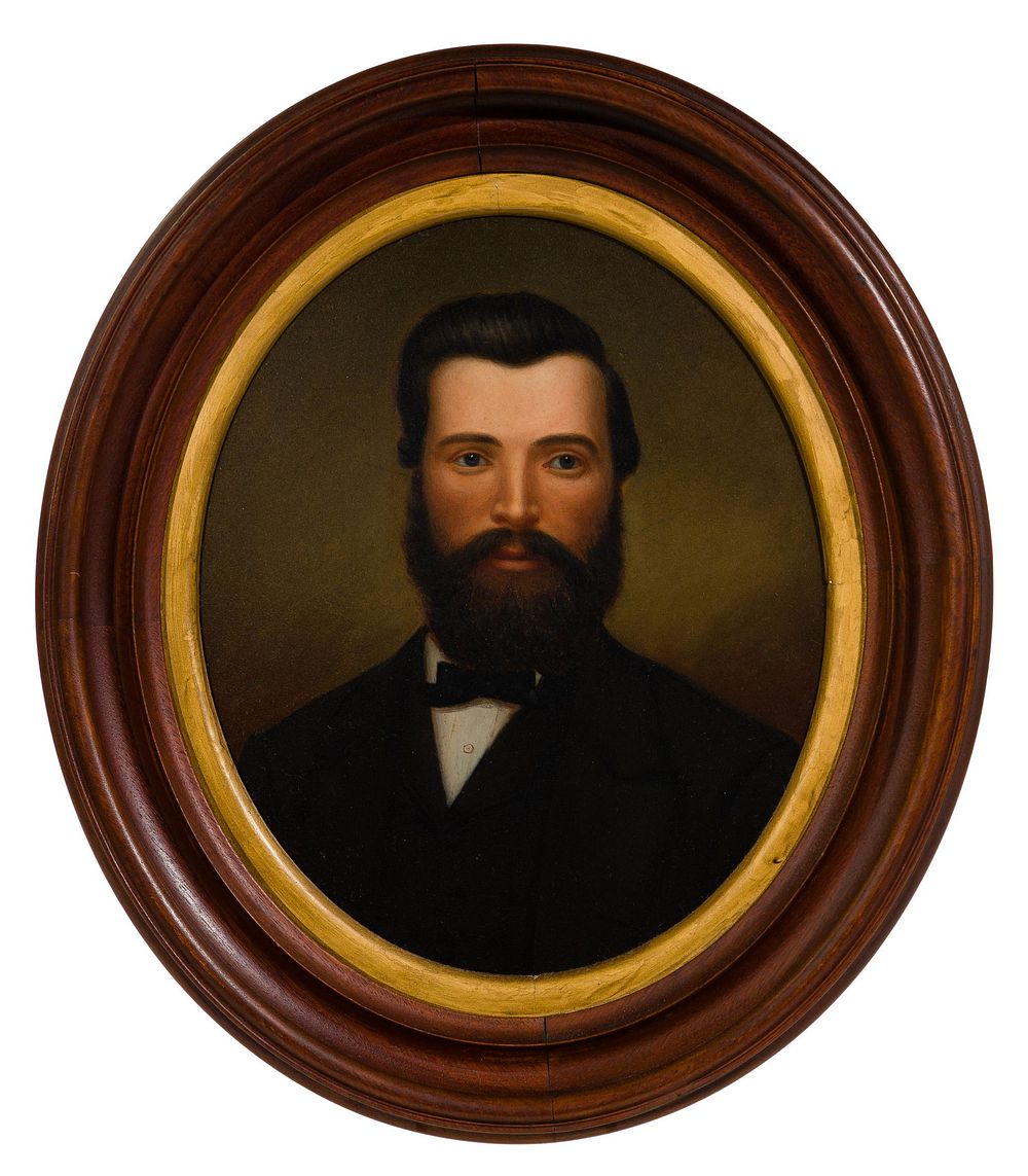 Lot 284: 'Portrait of William Lloyd' Oil on Panel