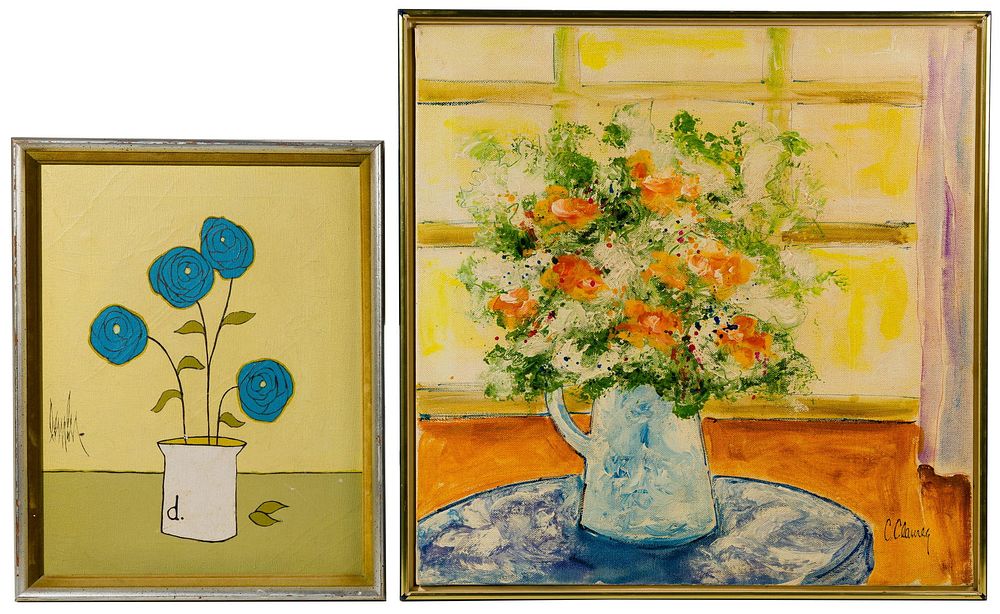 Lot 292: Unknown Artists Oil on Canvas Assortment