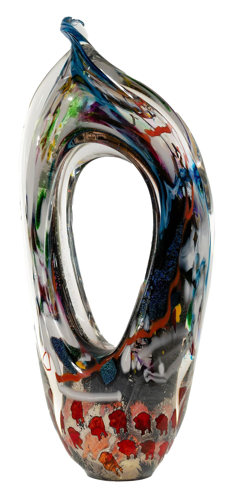 Lot 296: Colleen Ott (American, 20th Century) Art Glass