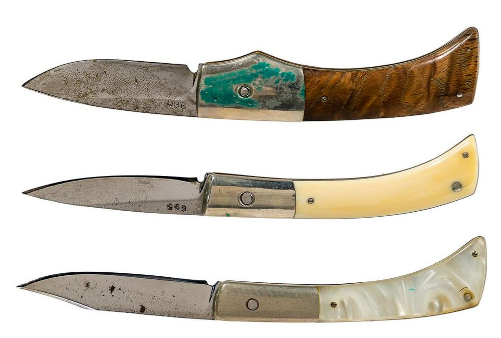 Lot 387: Bob Ogg Custom Knife Assortment