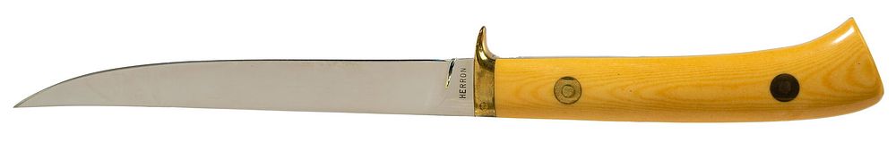 Lot 403: George Herron 'Model 10' Custom Fillet Knife