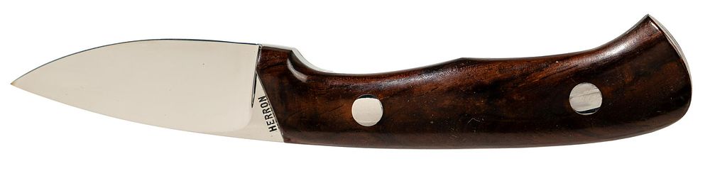 Lot 405: George Herron 'Model 3 - Little Duke' Custom Knife