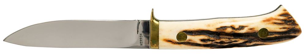 Lot 406: George Herron 'Model 6 - Hunter' Custom Knife