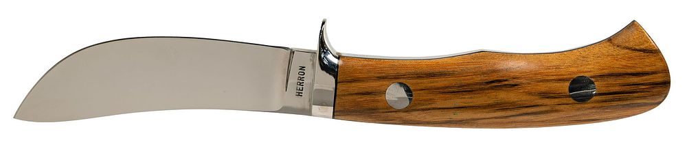 Lot 411: George Herron 'Skinner' Custom Knife
