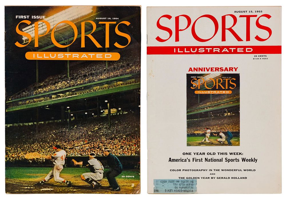 Lot 439: Sports Illustrated First Edition