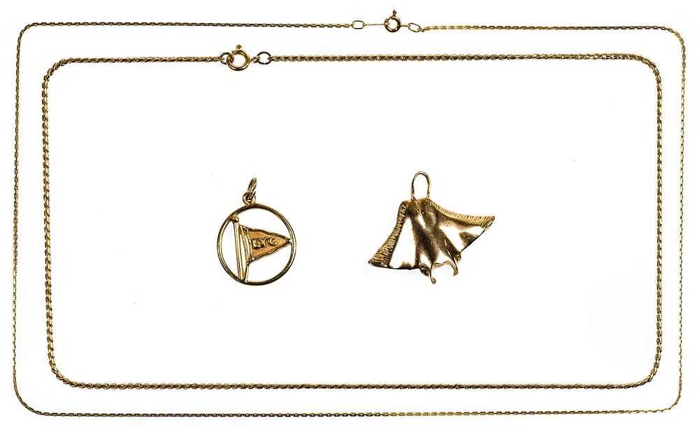 Lot 536: 14k Yellow Gold Jewelry Assortment