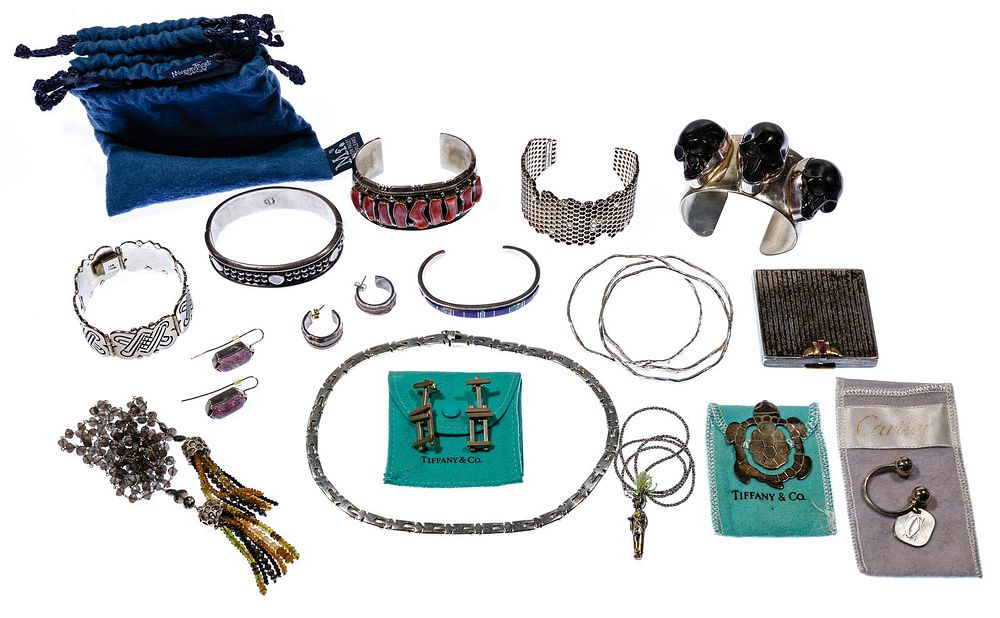 Lot 604: Sterling Silver Jewelry Assortment