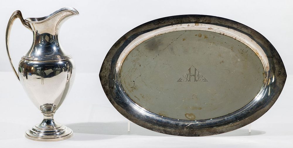 Lot 641: Sterling Silver Hollowware