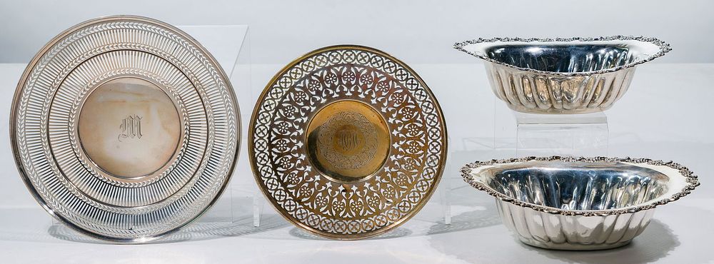 Lot 643: Sterling Silver Hollowware Assortment