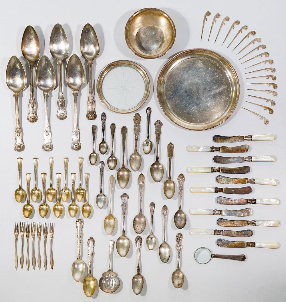 Lot 656: Sterling Silver Assortment