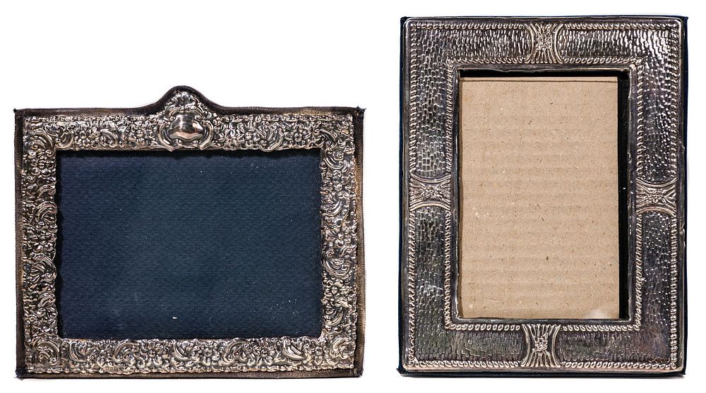 Lot 666: Sterling Silver Picture Frames