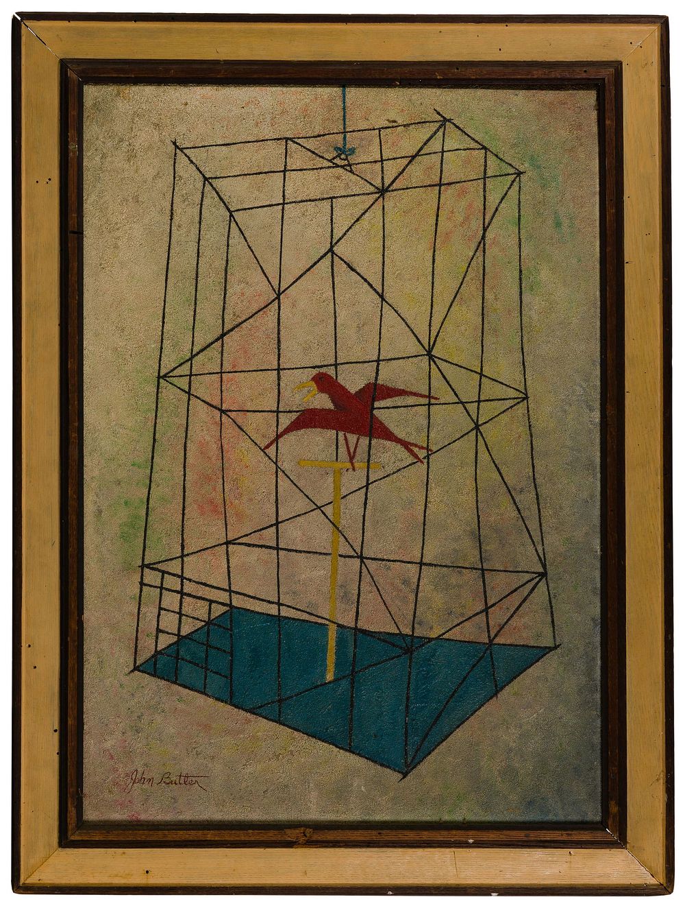 Lot 163: John Charles Butler (American, 20th Century) 'Red