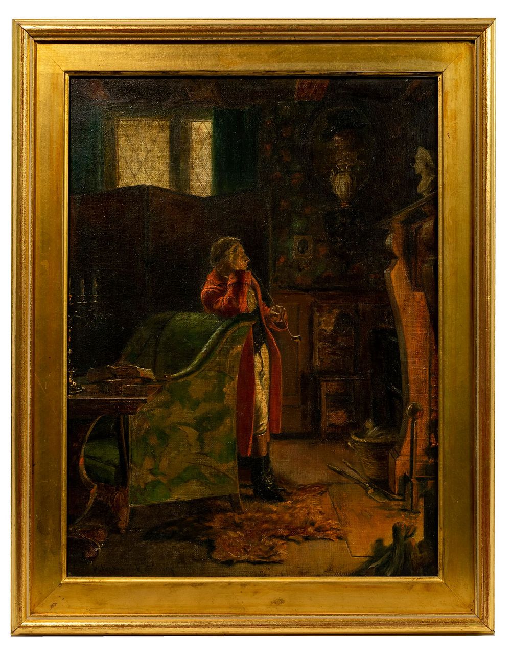 Lot 187: William Verplanck Birney (American, 1858-1909) Oil on