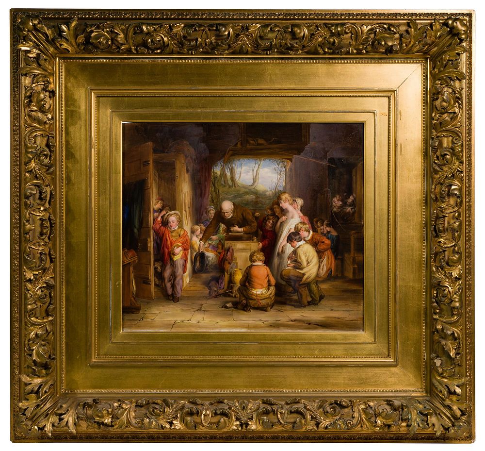 Lot 190: George Gray (English, fl.1854-1873) 'The Last In'