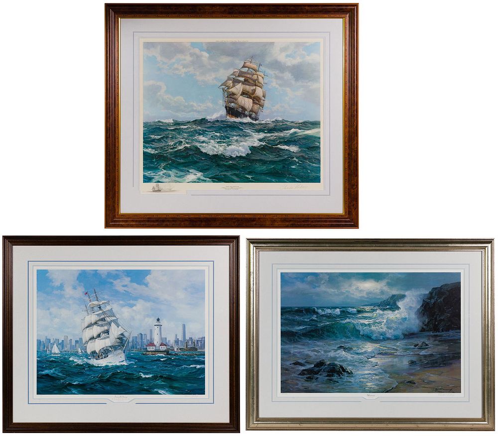 Lot 207: Charles Vickery (American, 1913-1998) Offset Lithograph