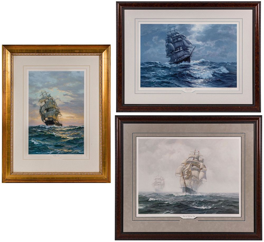Lot 208: Charles Vickery (American, 1913-1998) Offset Lithograph