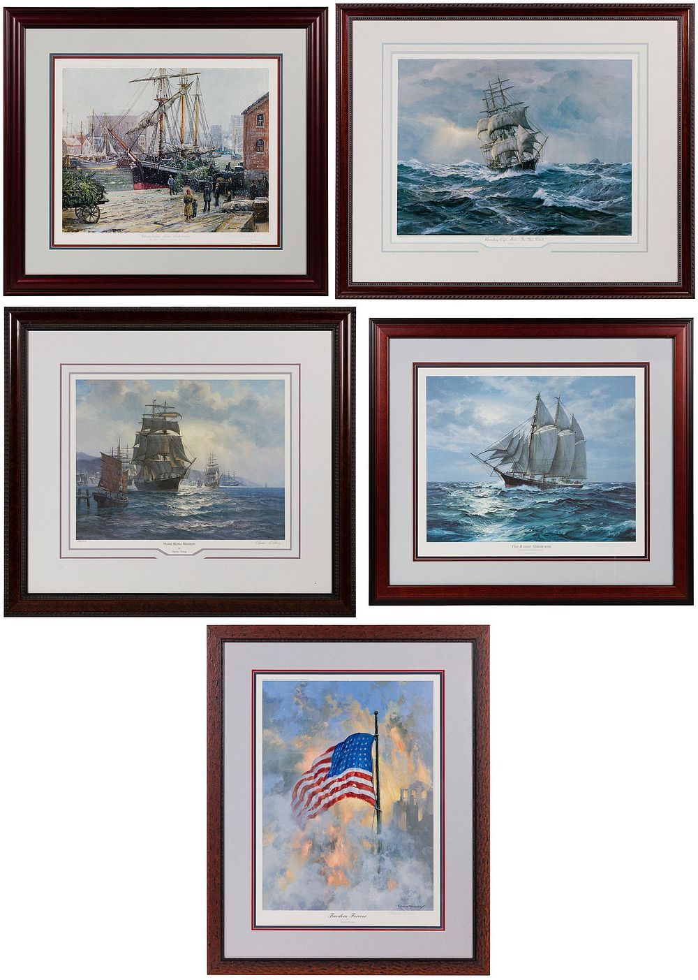 Lot 210: Charles Vickery (American, 1913-1998) Offset Lithograph