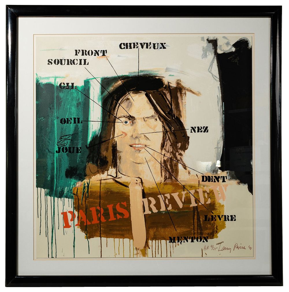Lot 216: Larry Rivers (American, 1923-2002) 'Parts of the Face: