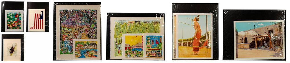 Lot 220: Multiple Artists (American, 20th Century) Print,