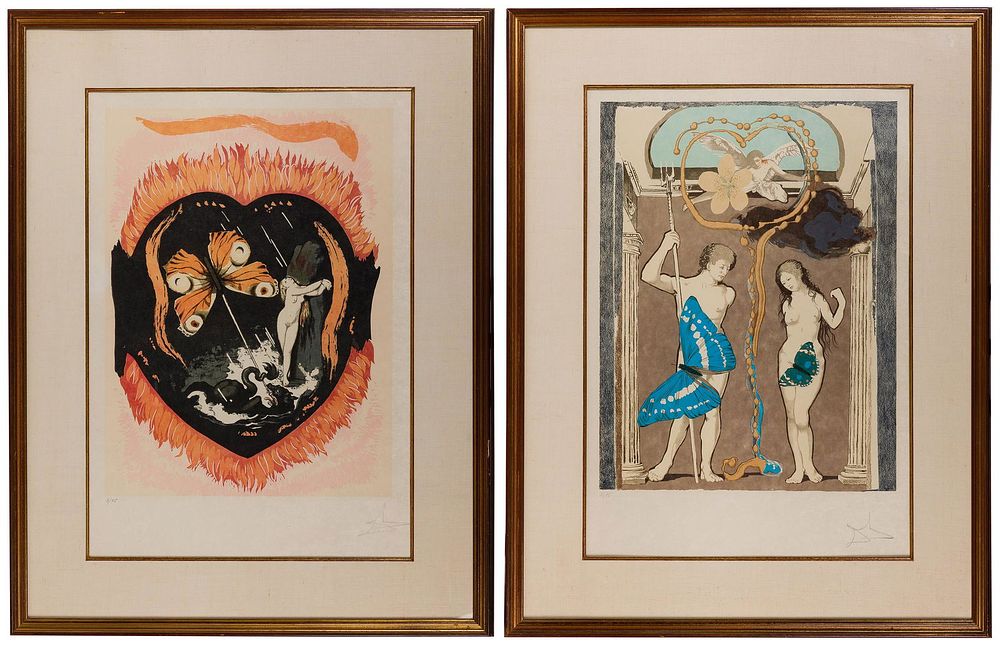 Lot 225: Salvador Dali (Spanish, 1904-1989) 'Triomphe de