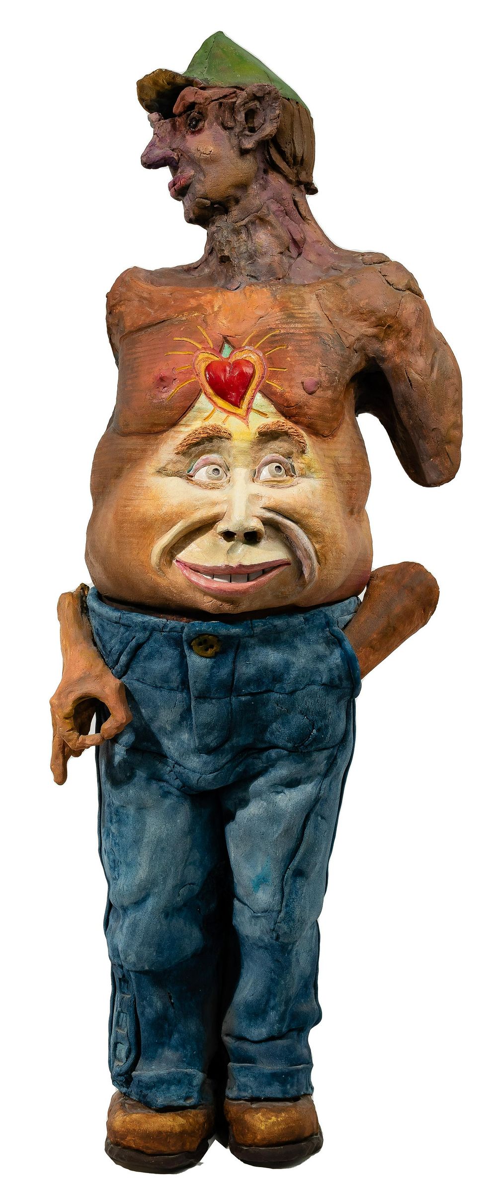 Lot 227: Abstract Figural Ceramic Sculpture
