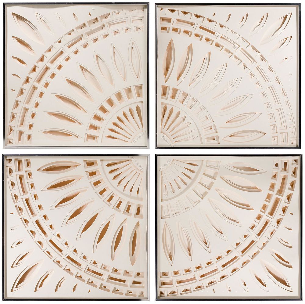 Lot 234: Greg Copeland (American, 20th Century) Cut Paper