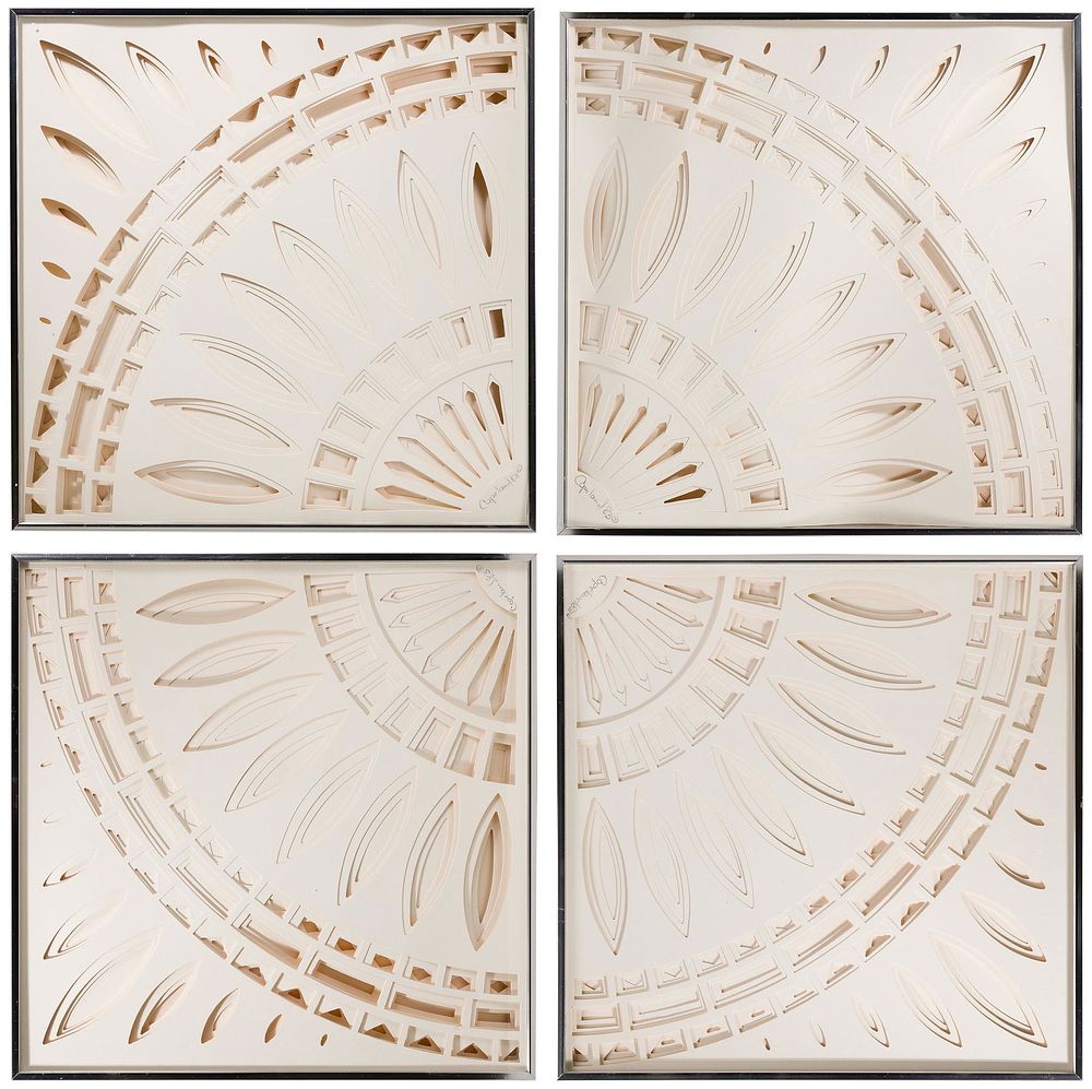 Lot 235: Greg Copeland (American, 20th century) Cut Paper