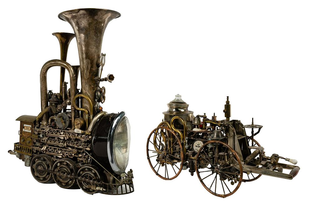 Lot 243: Sonny Dalton (American, 1933-2011) Mixed Metal