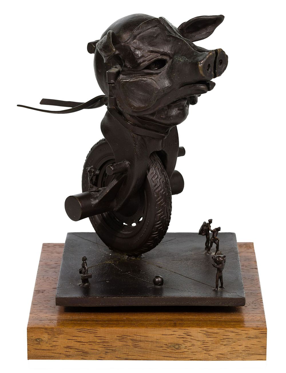 Lot 249: Theodore Gall (American, b.1941) 'On Tire Tire' Cast