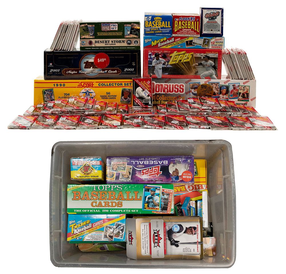 Lot 305: Baseball Card Assortment