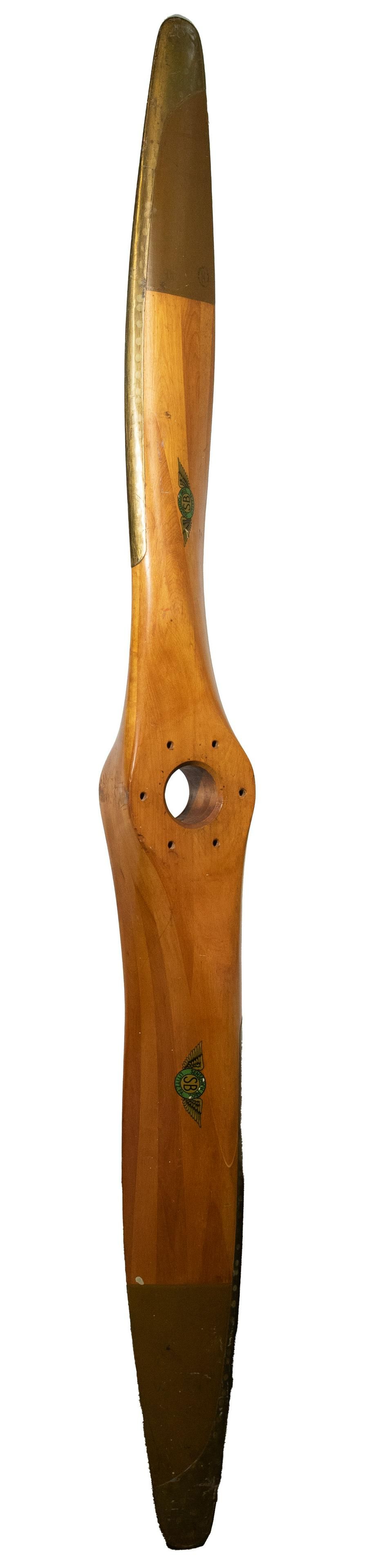 Lot 330: Sensenich Bros. Wood Airplane Propeller
