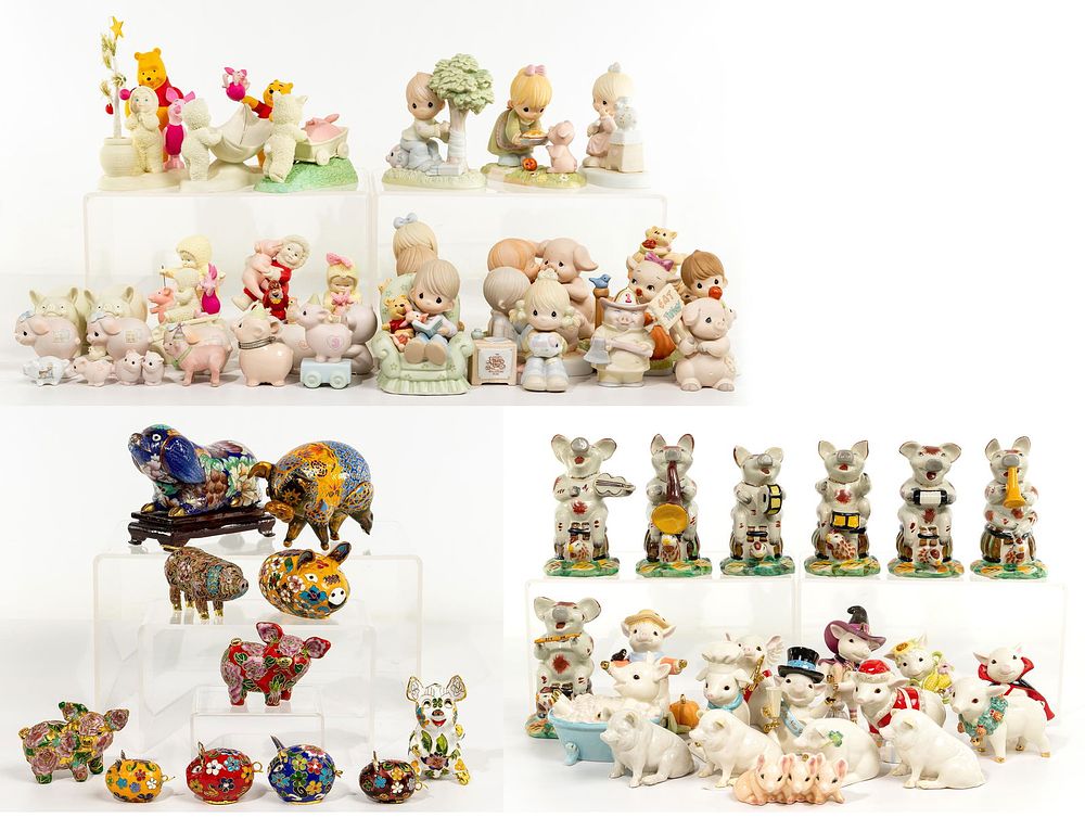 Lot 354: Pig Figurine Assortment