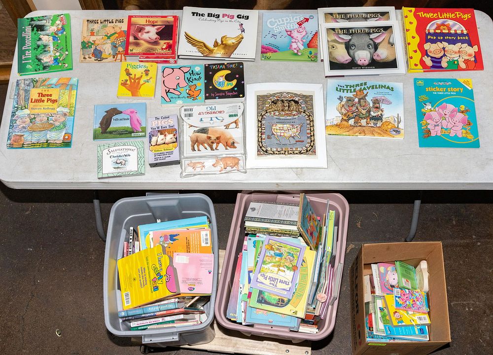 Lot 394: Pig Book Assortment