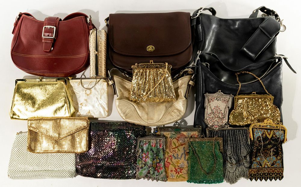 Lot 407: Coach and Evening Handbag Assortment