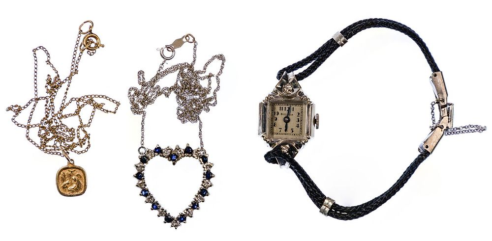 Lot 472: 14k and 10k Gold Jewelry Assortment