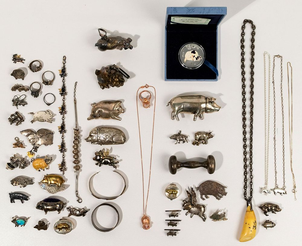 Lot 529: Silver Jewelry Assortment