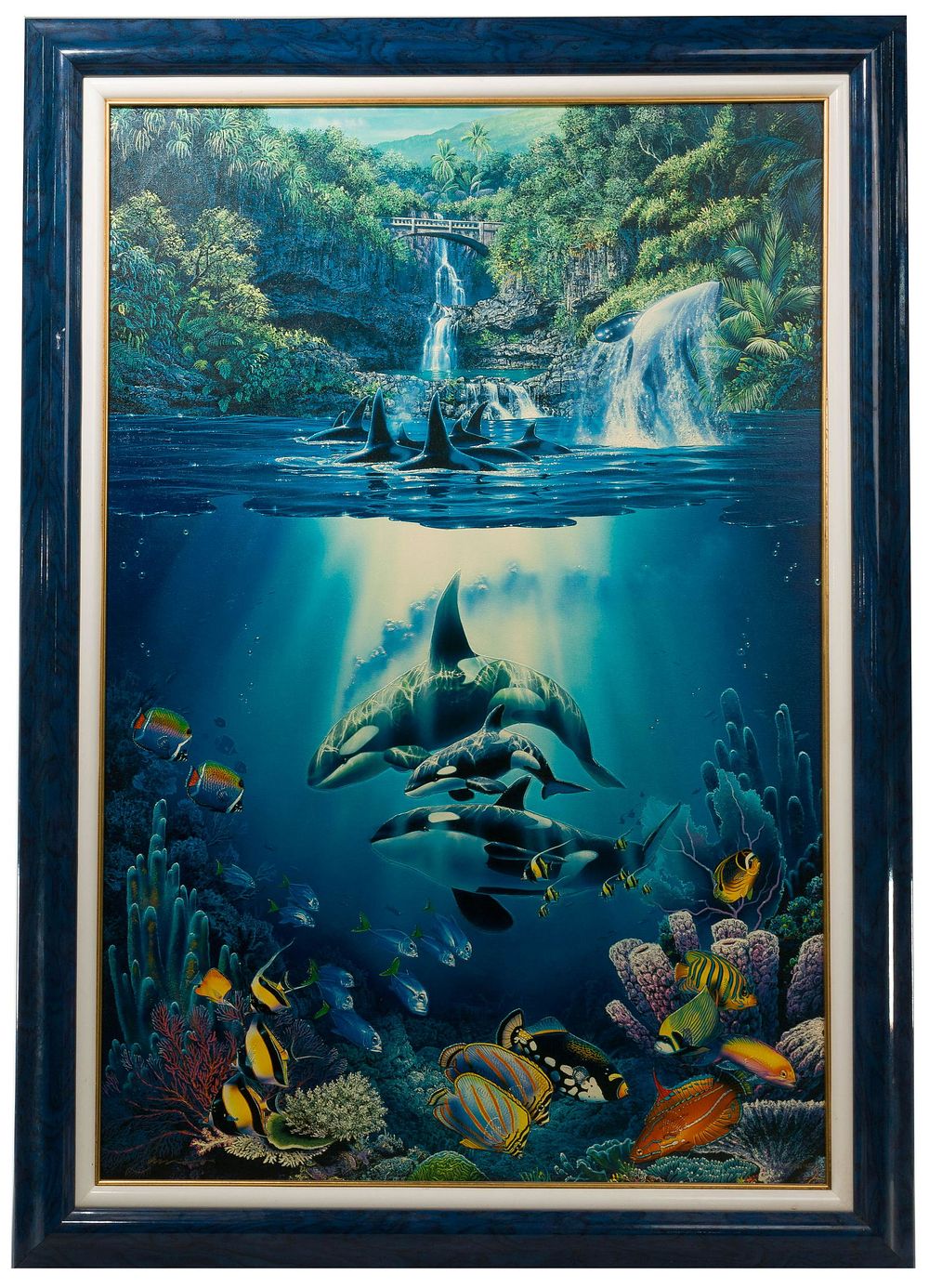 Lot 151: Christian Lassen (American, b.1956) 'The Sacred Pool'