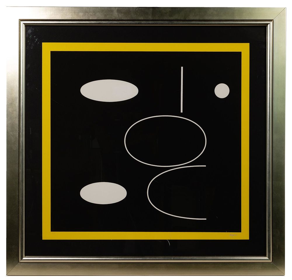 Lot 173: Yaacov Agam (Israeli, b.1928) 'Untitled 4' Serigraph