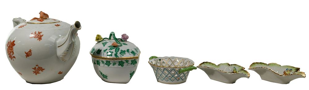 Lot 195: Herend Porcelain Assortment