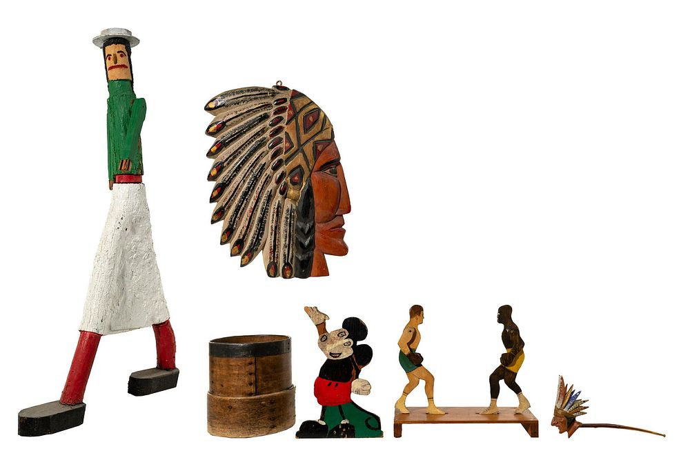 Lot 219: Rev. John L. Hunter (American, 1905-1999) Folk Art