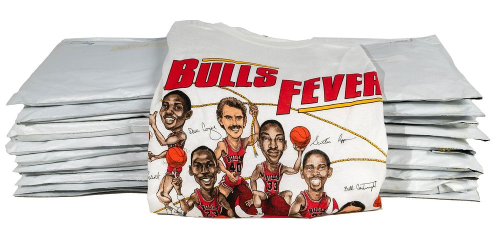 Lot 223: 1988-1989 'Bulls Fever' T-Shirts