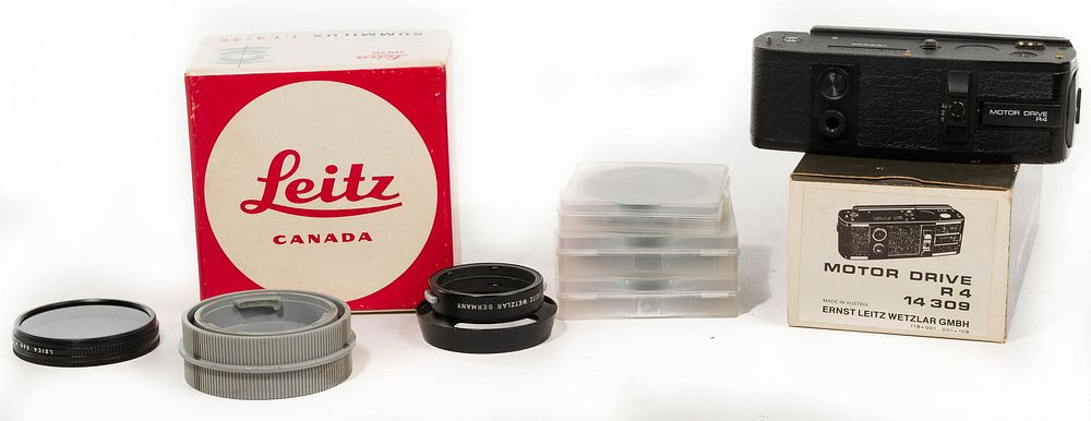 Lot 232: Leitz and Leica Camera Accessory Assortment