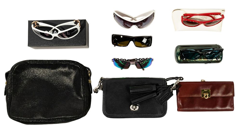 Lot 247: Designer Sunglasses and Handbag Assortment