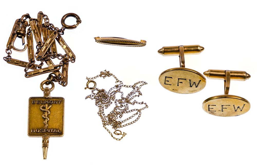 Lot 280: 14k and 10k Gold Jewelry Assortment