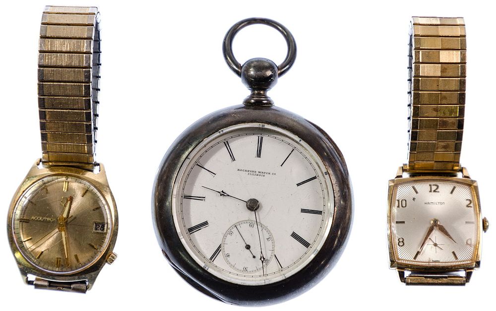 Lot 320: Pocket Watch and Wristwatch Assortment